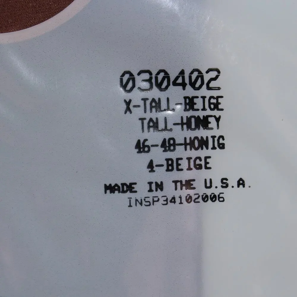 4 Size X-Tall 030402 Vintage Silkies Ultra Control Top Honey Beige Panty Hose